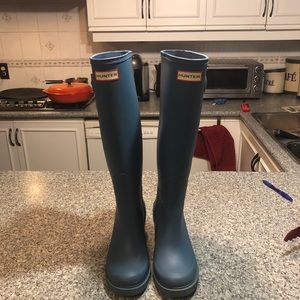 Rain Boots With A Wedge